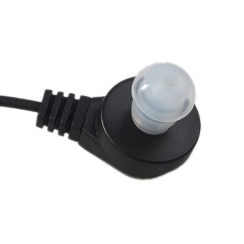 2 Pin nascosto tubo acustico microfono microfono auricolare auricolare cuffia auricolare cuffia per Kenwood Baofeng Walkie Talkie Radio