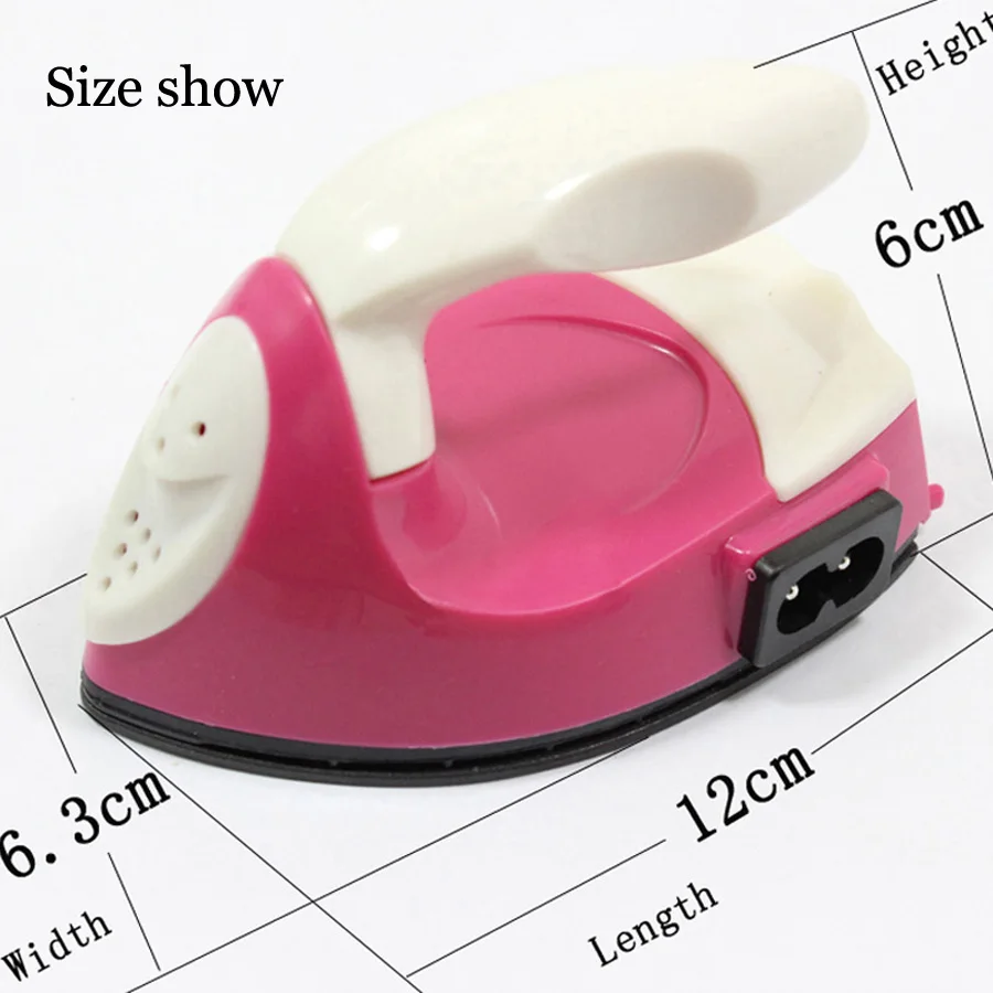 Rhinestones Heater Iron Pink&white Hot Fix Rhinestones Heat Gun Applicator Stones Heating Tool Hot Glue On Crystals for Clothes