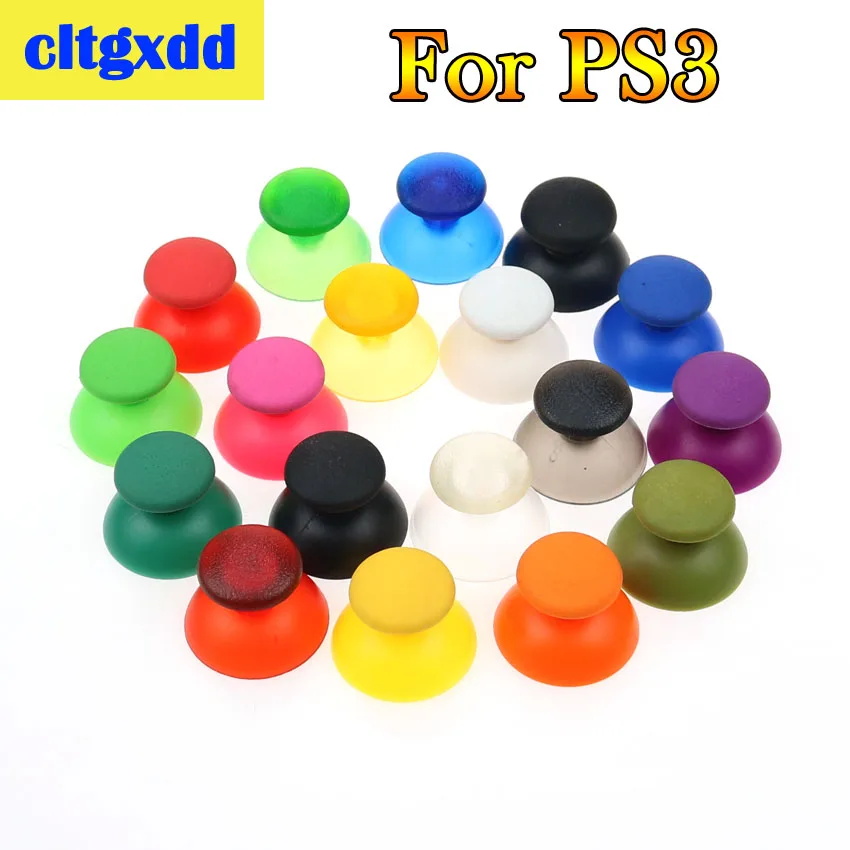 2PCS/LOT is applicable to PS3 thumb stick 3D simulation cap game handle mushroom cover FOR PS3 replacement accessory mushroom he