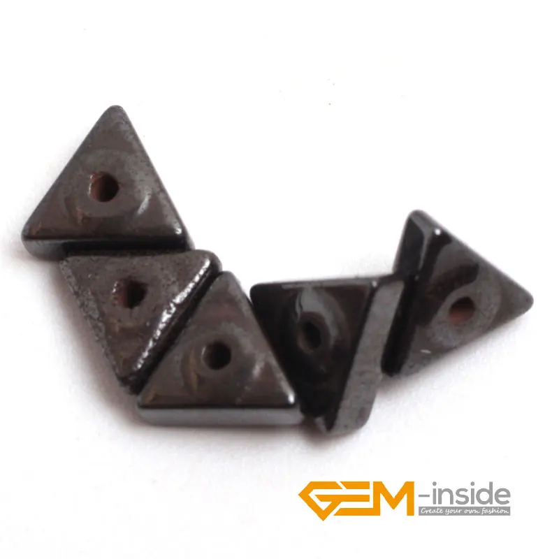 7X2MM Triangle Magnetic Hematite Stone Beads Natural Stone Beads DIY Loose Beads For Jewelry Making Strand 15 inches wholesale !