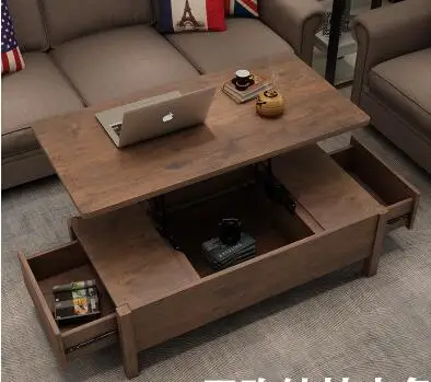 Table à thé. Table de thé pliante multifonction pour salon