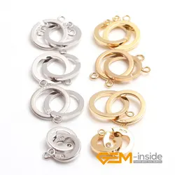 14 Gold Filled Hook & Eye Toggle Clasp 12mm 16mm DIY Neckalce Bracelet Jewelry Clasps and Closures One Piece To Sale