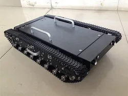 Big Load Tank Car Chassis RC Tracked Car Large Size Shock Absorption Car Chase With Suspension System Metal Track