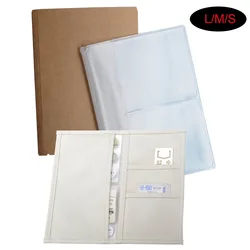 Oxford Kraft Plastic PVC Clear Standard Travelers Notebook Refills