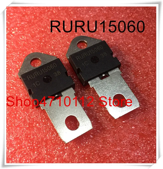 NEW 10PCS/LOT RURU15060 15060 DIODE GEN PURP 600V 150A TO218  IC