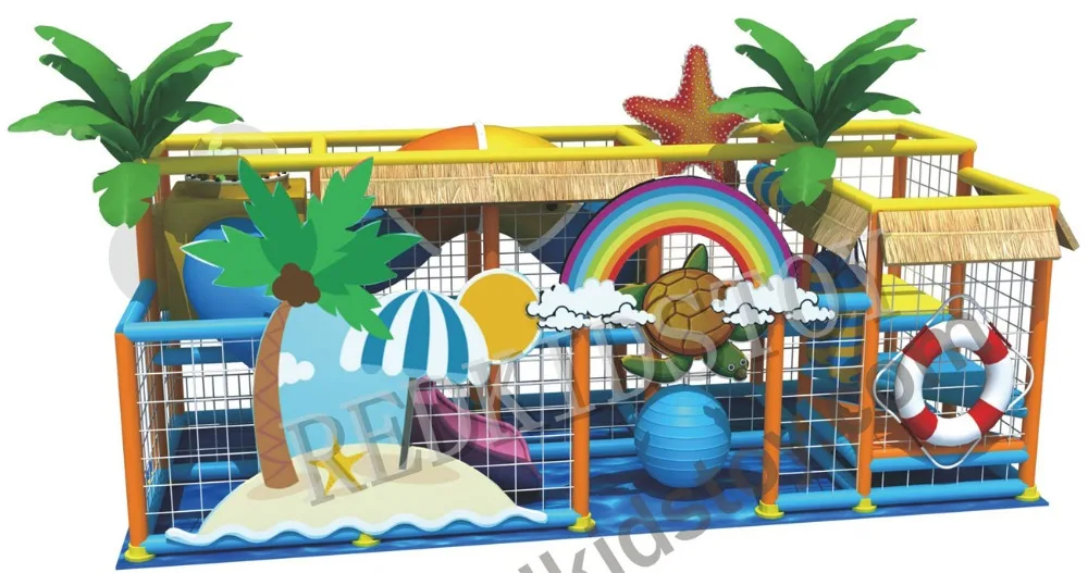 CE Approved Premium Quality Sea World Themed Soft Indoor Playground IP-SW03