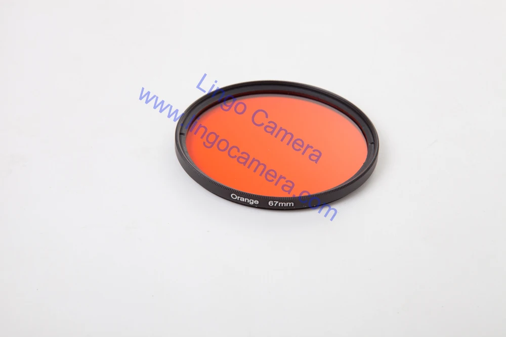 6 pcs Full Color Lens Filter Different Size for SLR DSLR Camera Lens