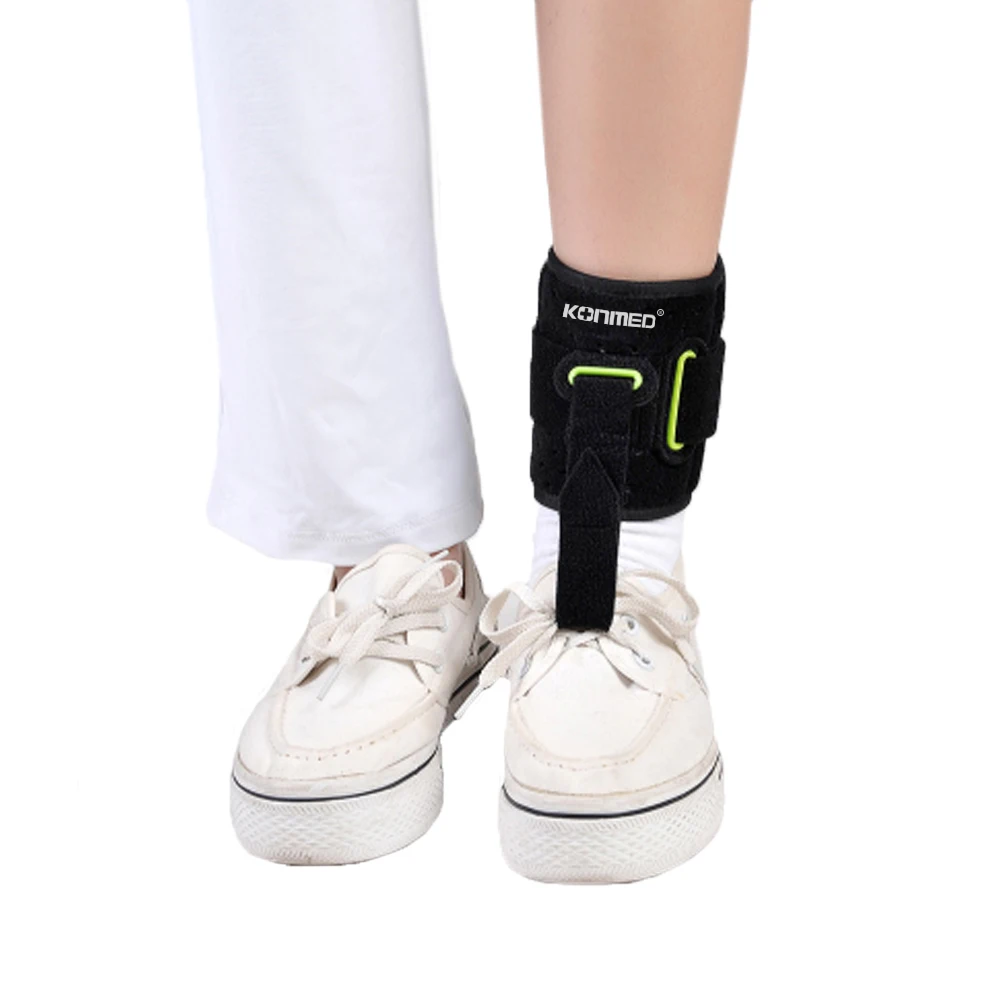 Adjustable Drop Foot Brace AFO AFOs Support Strap Elevator Poliomyelitis Hemiplegia Stroke Universal Size