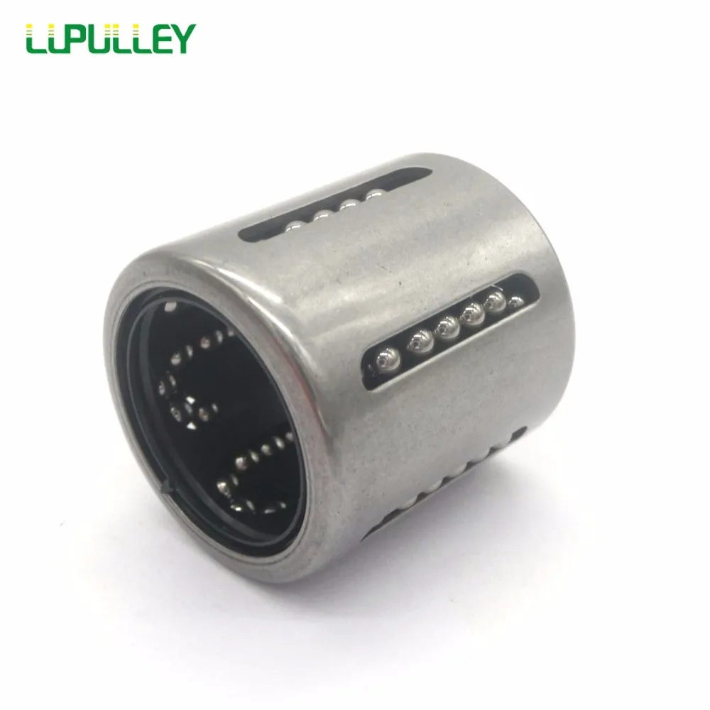 

LUPULLEY 2PCS Miniature Linear Bearing Bushing KH2540/3050/4060/5070PP Sealed Pressing Bush Linear Bearing for 25/30/40mm Shaft