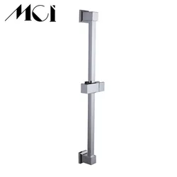 Stainless Steel Shower Sliding Bar Shower Head Rail slider Holder ABS Sliding Bar Head Holder Bathroom Adjust Heigh Mci