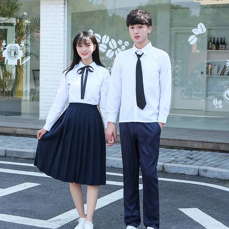 Japanische Schuluniform Student Anzug Weibliche Britischen College Stil Sailor Set Japan Junior High Schulen Jungen Mädchen Kostüme H2423