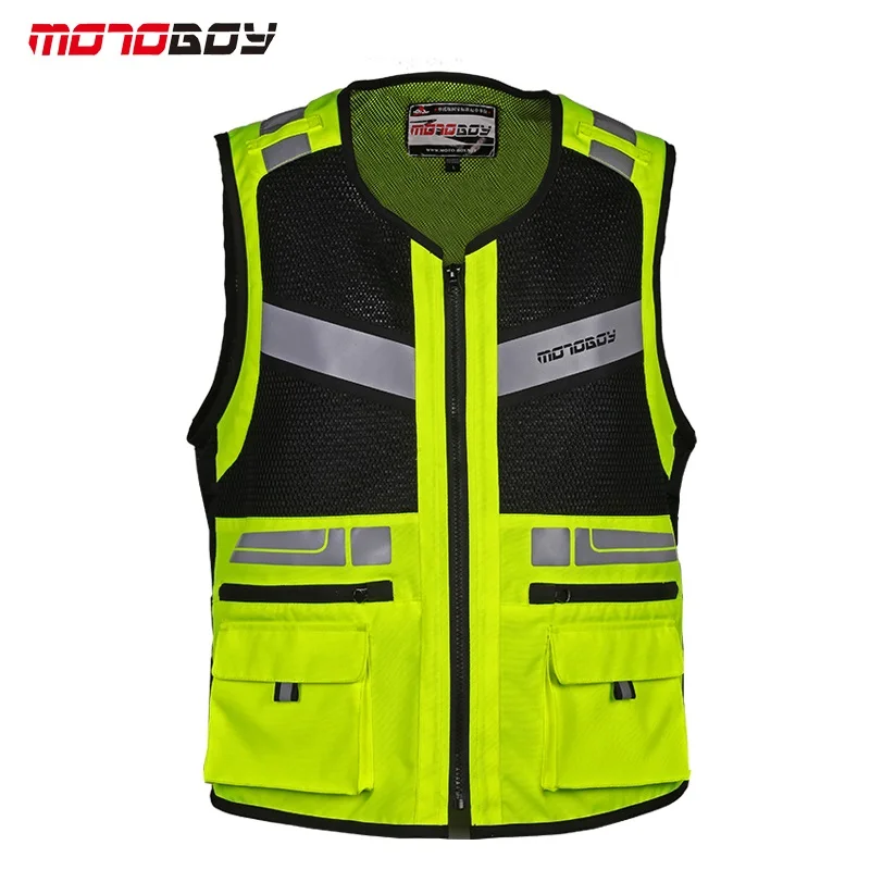 2018 Summer New MOTOBOY Motorcycle Jersey Men women reflective vest Racing rally off-road clothing locomotive knight equipment