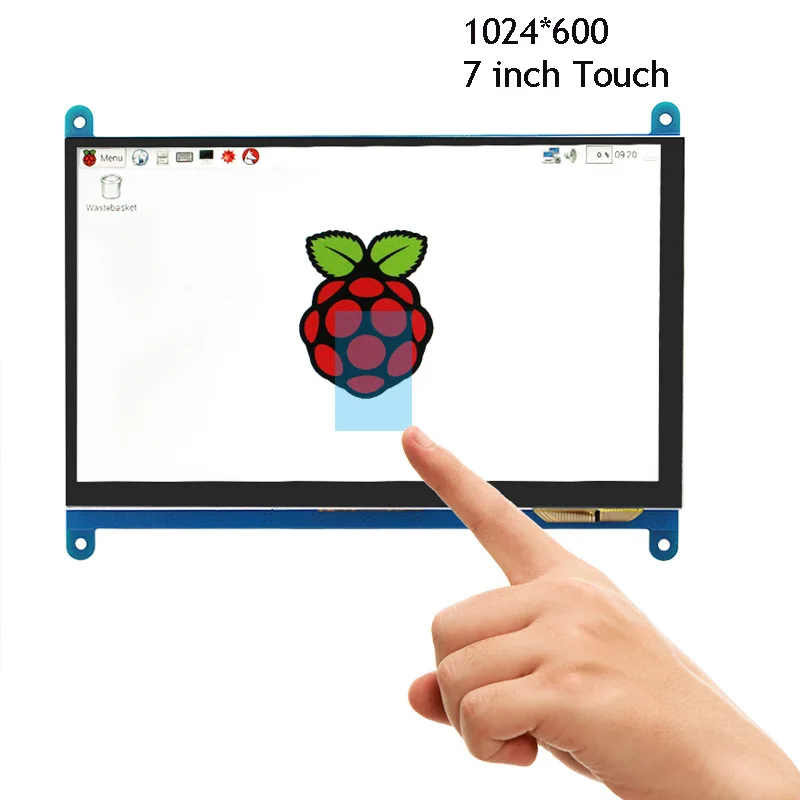 

7 Inch Touch Screen For Raspberry Pi 3 Capacitive 7 '' LCD HDMI-compatible Monitor For Banana Pi USB Touchscreen Display