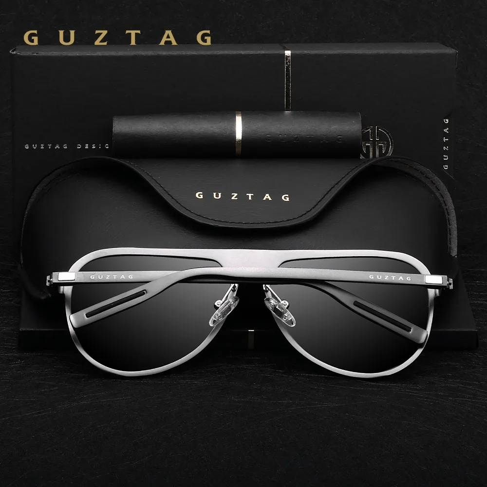 GUZTAG Unisex Sunglasses Aluminum  Polarized UV400 Mirror Classic Sun Glasses Men Women Driving Vaction For Female Male G9828