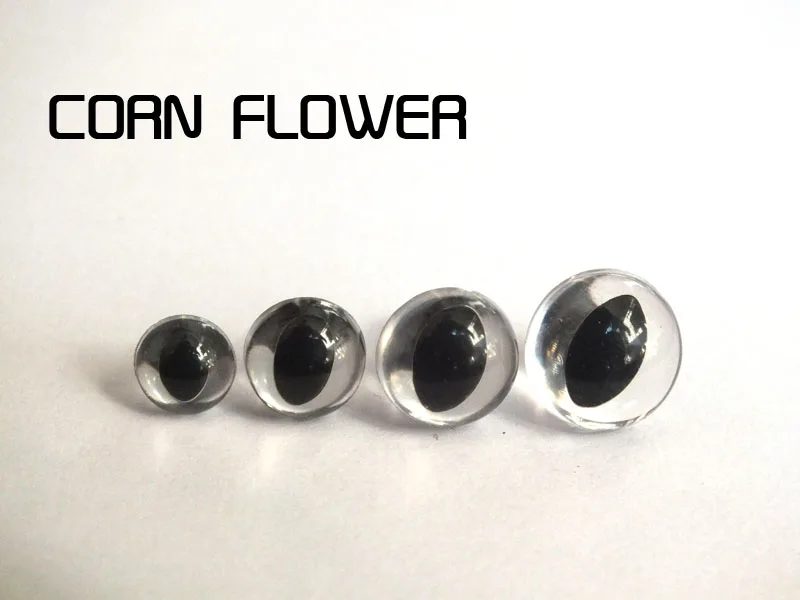 40pcs/lot 7.5mm/9mm/10.5mm/12mm plastic safety toy cat eyes for plush doll accessories--color optionssories--You can choose size