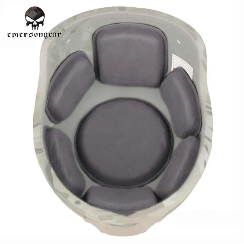 

Airsoft Combat Helmet Pad Set, EM8989 Grey Accessories, ACH, MICH