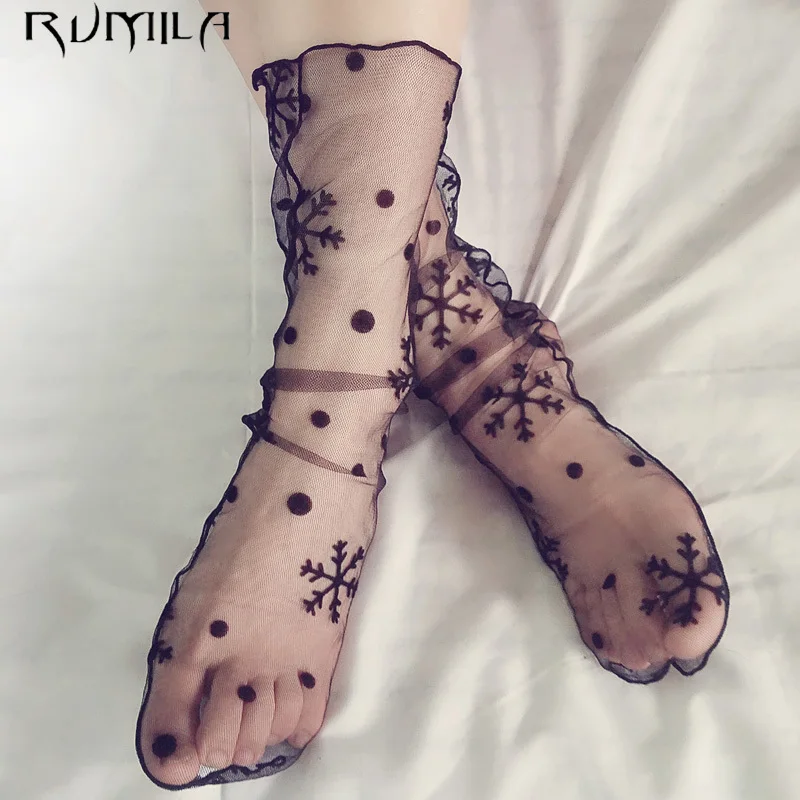 star Party Hollow out sexy pantyhose female Mesh black women transparent stocking slim fishnet stockings hosiery TT091