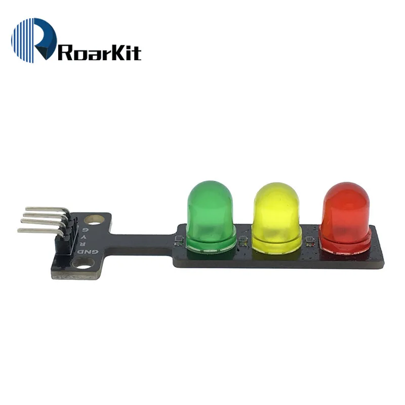 Mini modulo Display a LED per semaforo 5V per Arduino rosso giallo verde 5mm LED RGB-semaforo per modello di sistema semaforo