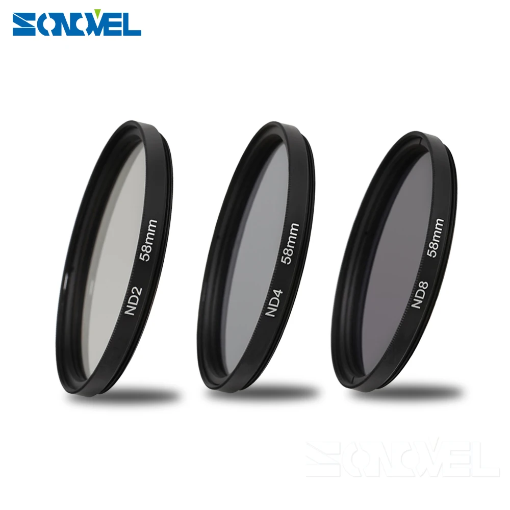 77 مللي متر ND2 ND4 ND8 محايد الكثافة تصفية عدسة مجموعة لكانون 800D 200D 80D 77D 60D 7D 6D 5Ds 5D مارك الرابع مع 24-105 مللي متر/16-35 مللي متر عدسة