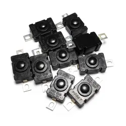 10PCS/LOT 18*12MM Flashlight Switch 1.5A 250V Self Locking Patch Type Push Button Switch 2P-ON-OFF Small Switches KAN-28