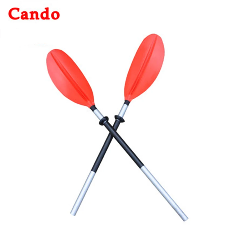 

Cando1 Pair Aluminum Detachable Float Afloat Kayak Oars Water-skiing Rowing Boats Paddles For Rafting Kayaking Canoe 2.2m Paddle