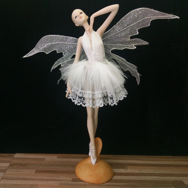 

Garden fairy angel sculpture Resin Ballet Girl doll Dance Room Decoration home decoration decrative crafts Wedding Gifts