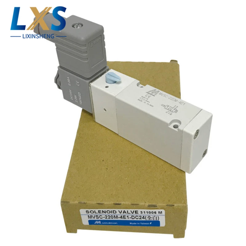 Đài loan MINDMAN Khí Nén Solenoid Van MVSC-220M-4E1-DC24V