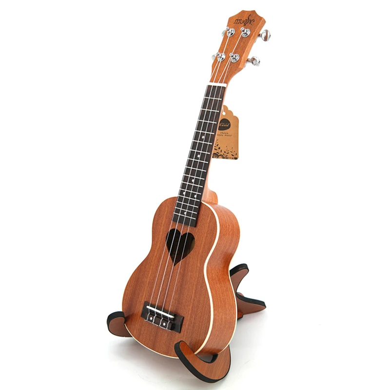 SevenAngel 21' Ukulele Soprano Four Strings Hawaii Mini Guitar Ukelele Acoustic Guitar Heart  Pattern Guitarra Chitarra