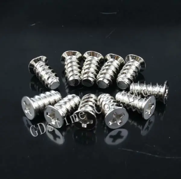 1000pcs Lot New Silver 5 x10mm Screw For PC Computer Case Fan Screw