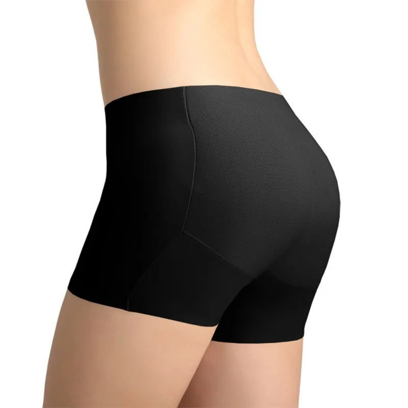 Women Abundant Buttocks Hip Pad Thickening Waist Boxer Briefs Fake Butt Pad Hip Underwear Breathable Elastic Panties for Girls