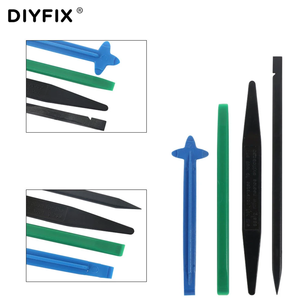 DIYFIX 20 in 1 Repair Tools Kit Smartphone LCD Screen Opening Pliers Metal Pry Spudger Set for Mobile Phone Tablet Laptop PC