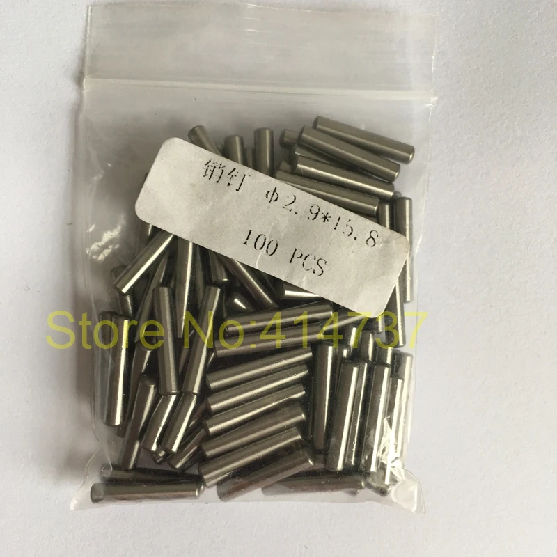 200pcs/lot High Quality 2.9mm stainless steel  pcb board dowel pin length 15,8