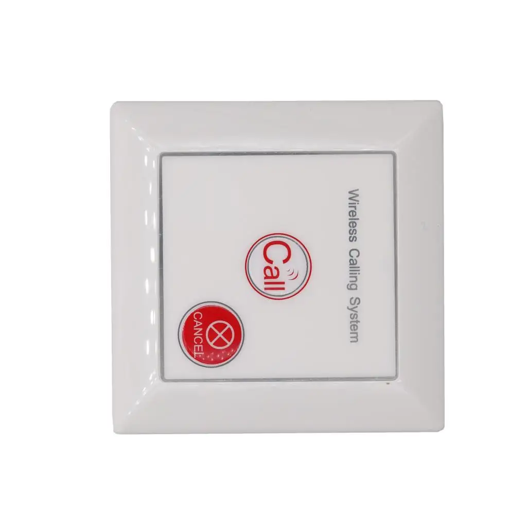 Draadloze Remote Emergency Alarm Knop Draadloze Call Alarm 100db Wirless Oproepsysteem