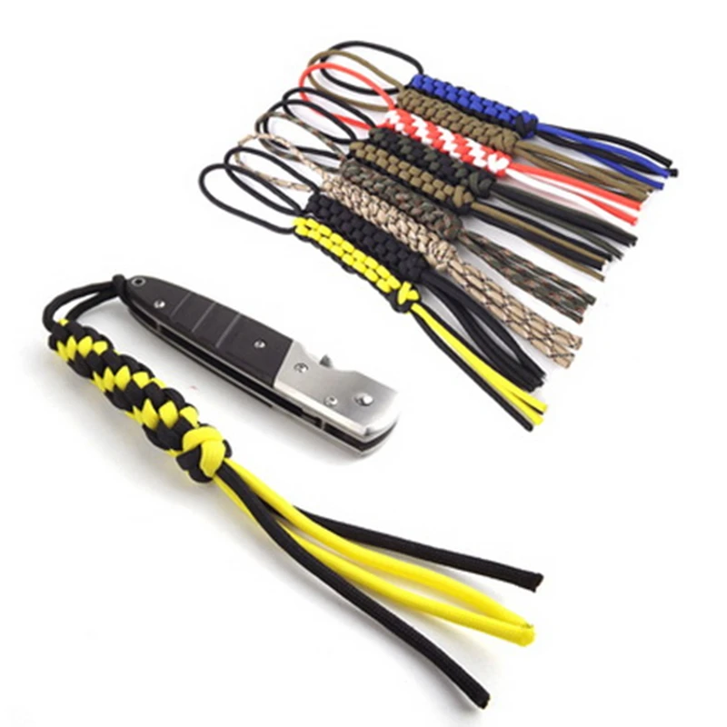 1PCS DIY Umbrella Rope Plait Corn Knot Knife Falling EDC Outdoor Tool Accessories Tool Pendant Personalized Decoration