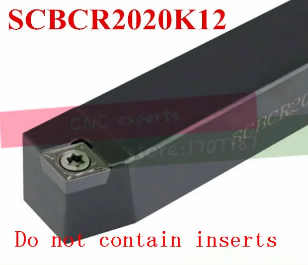 SCBCR2020K12 20*20*125 مللي متر مخرطة معدنية أدوات القطع مخرطة آلة نك تحول أدوات الخارجية تحول أداة حامل S-نوع SCBCR/L