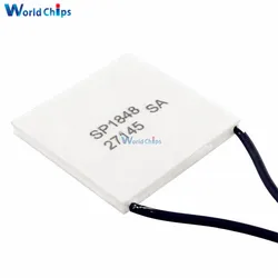 SP1848-27145 TEC TEC1 27145 40x40mm Semiconductor Thermoelectric Heatsink Cooler Peltier Plate Module For Power Generation