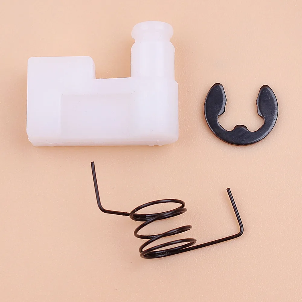 10 cái/lốc Tua Starter Bánh Đà Cái Chốt Chó Mùa Xuân Clips Set phù hợp với Trung Quốc Cưa 4500 5200 5800 45cc 52cc 58cc Gas chuỗi Cưa