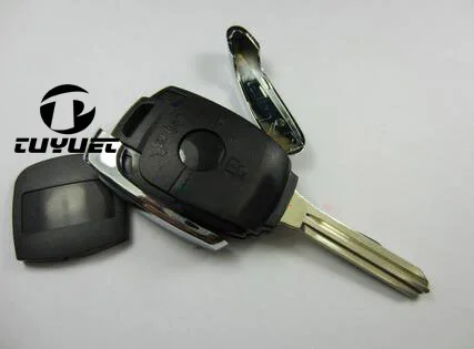 Remote Key Shell for SsangYong Tivolan Uncut Blade Car Key Blanks Case