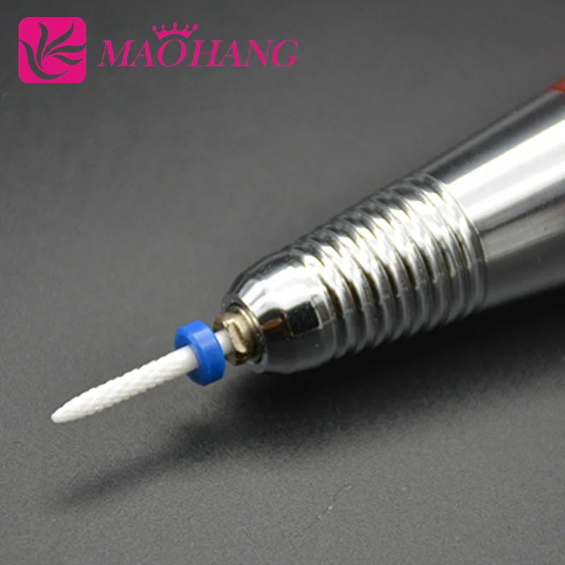 HOT 1pcs wholesale Ceramic Nail Drill Bit M Size Nail Art Salon Electric Manicure Machine Drill  Bit Nail Tools