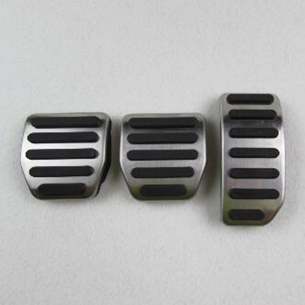 Safety Comfort stainless steelFuel Brake Footrest Pedal AT/MT for Volvo V60 XC60 V40 S40 S60 S80L