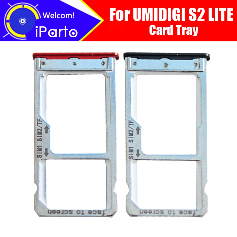 

UMIDIGI S2 LITE Card Tray 100% Original New High Quality SIM Card Tray Sim Card Slot Holder Repalcement for UMIDIGI S2 LITE