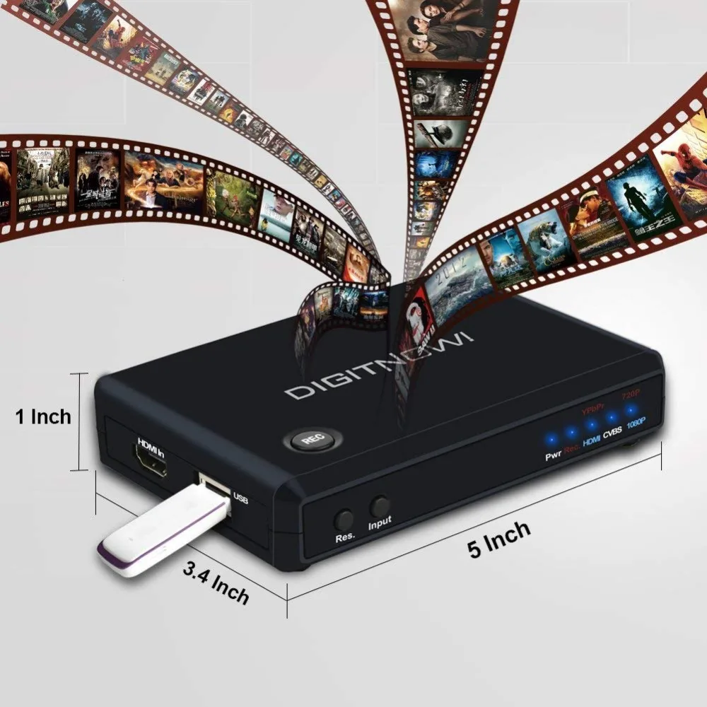 DIGITNOW!HD Game Capture /Video Capture Device,Video Cable Converter