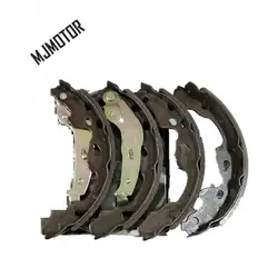 1pair/kit Rear Brake shoes set for Chinese GEELY LC CROSS KINGKONG GC3 GX2 Auto car motor parts 1014002679