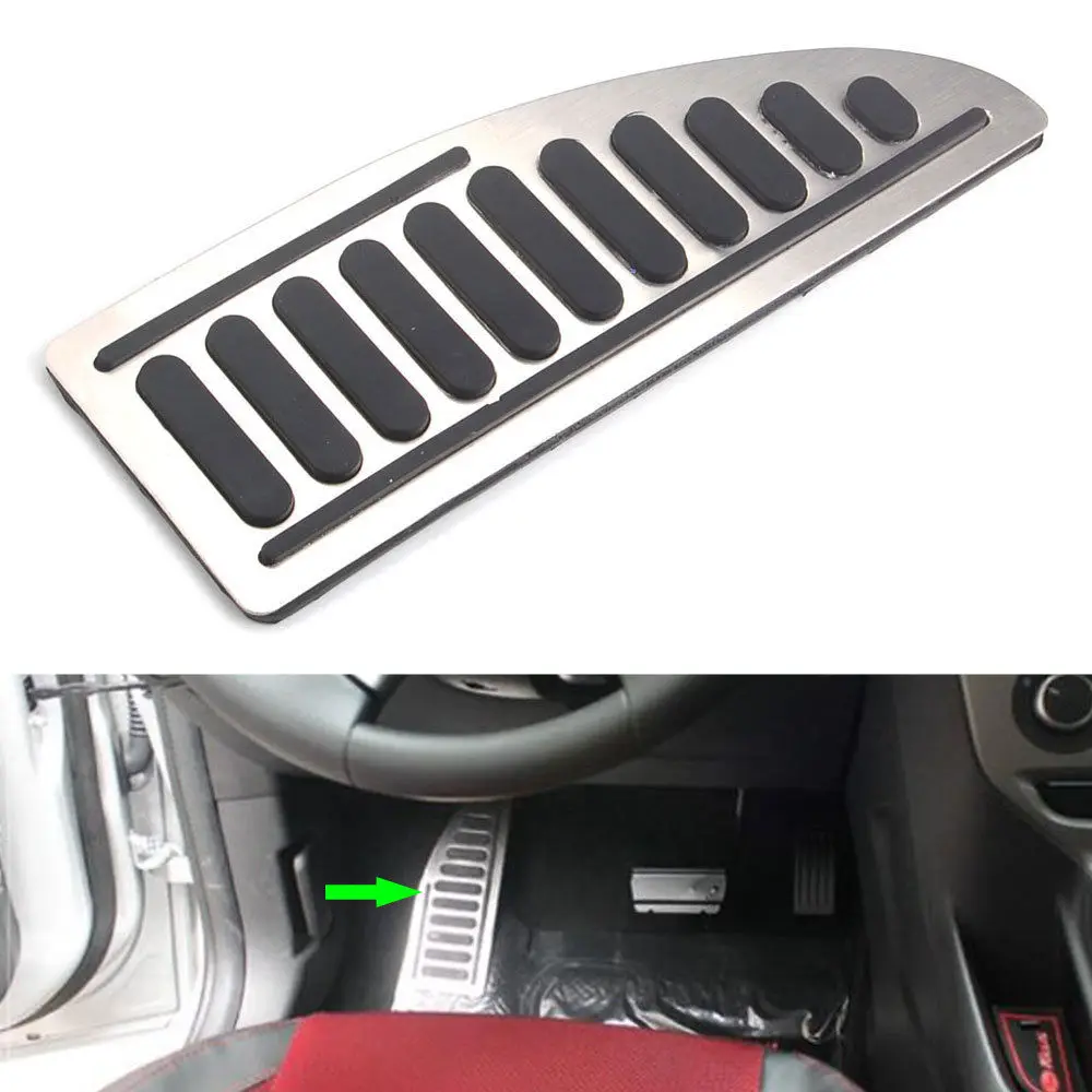 

Auto Foot Rest Pedal Pad Anti-skid Styling Car Accessories For Ford Focus MK2 MK3 Fiesta MK7 Mondeo MK4 S-Max C-Max Escape Kuga