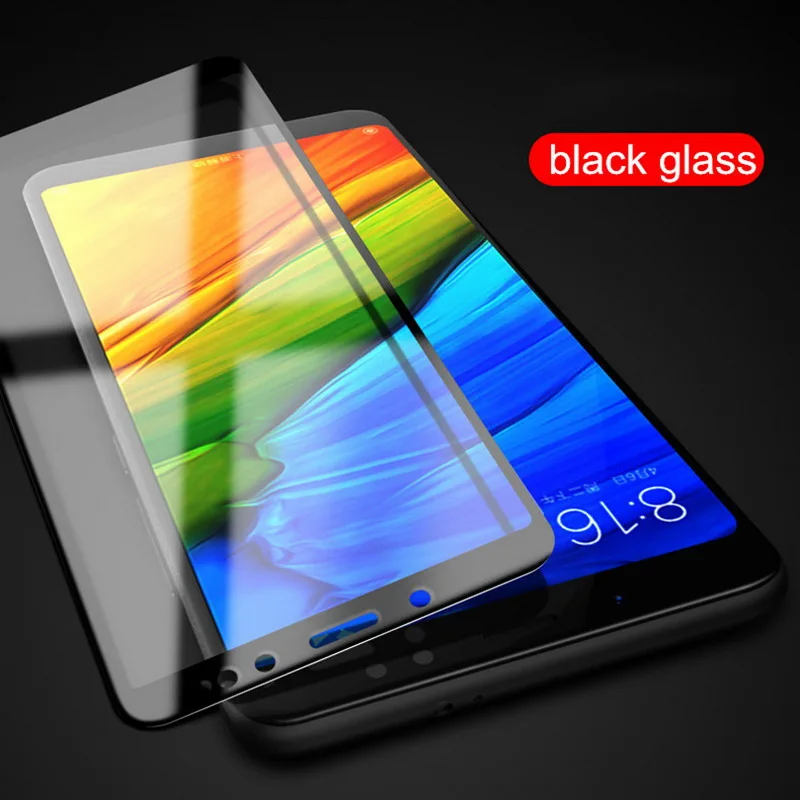 9D Full Cover Tempered Glass For Xiaomi Redmi Note 9 8 7 6 5 Pro screen protector protective glass for Redmi 9 9A 9C 8 8A 7 6 5