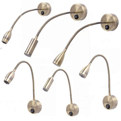 Luz LED marina de bronce, 12V, 24V, 2W