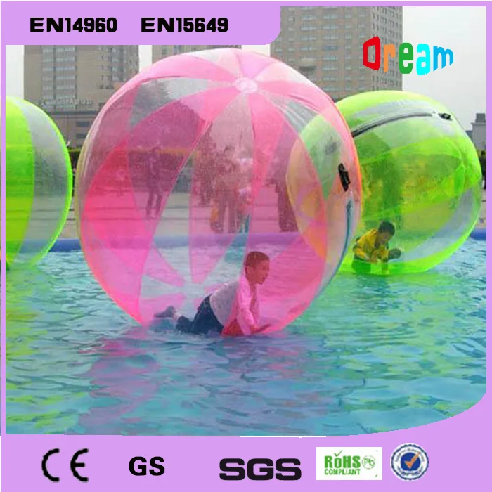 Pelota inflable para caminar en el agua, globos de agua de 2m, bolas Zorb, pelota de playa inflable gigante, bola de burbujas de agua