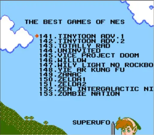 THE BEST GAMES OF NES 153 in 1 Game Cartridge for NES/FC Console