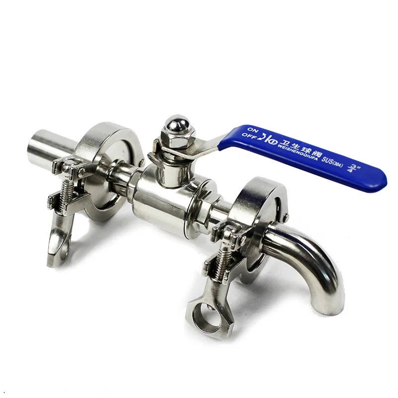 

1/2 "Stainless steel ball valve fermentation machine ball valve