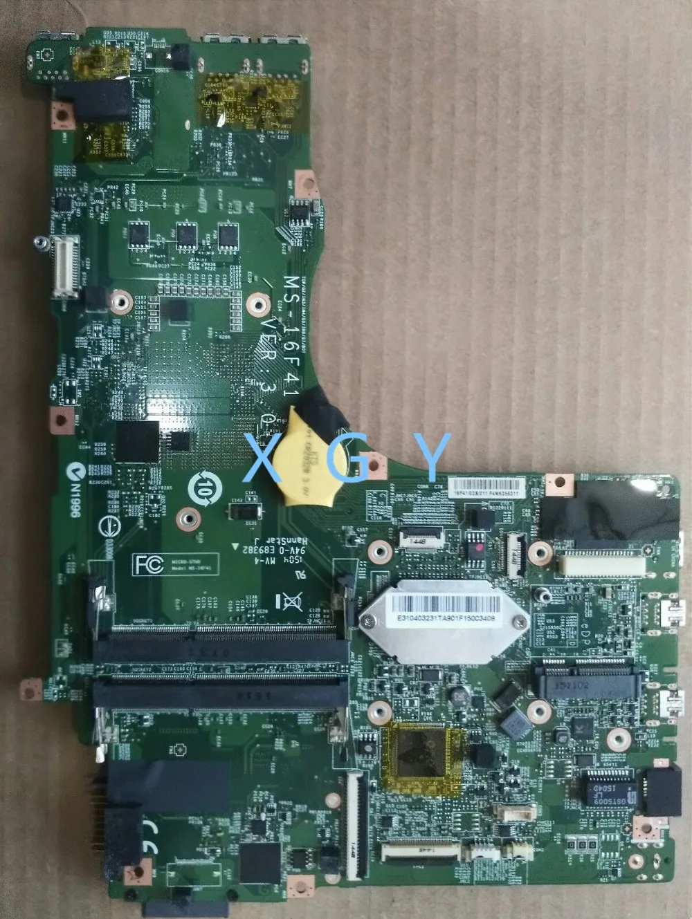 FOR MSI GT60 MS-16F41 Laptop Motherboard MS-16F41 VER: 3.0 MS-16F4 100% Tested Ok